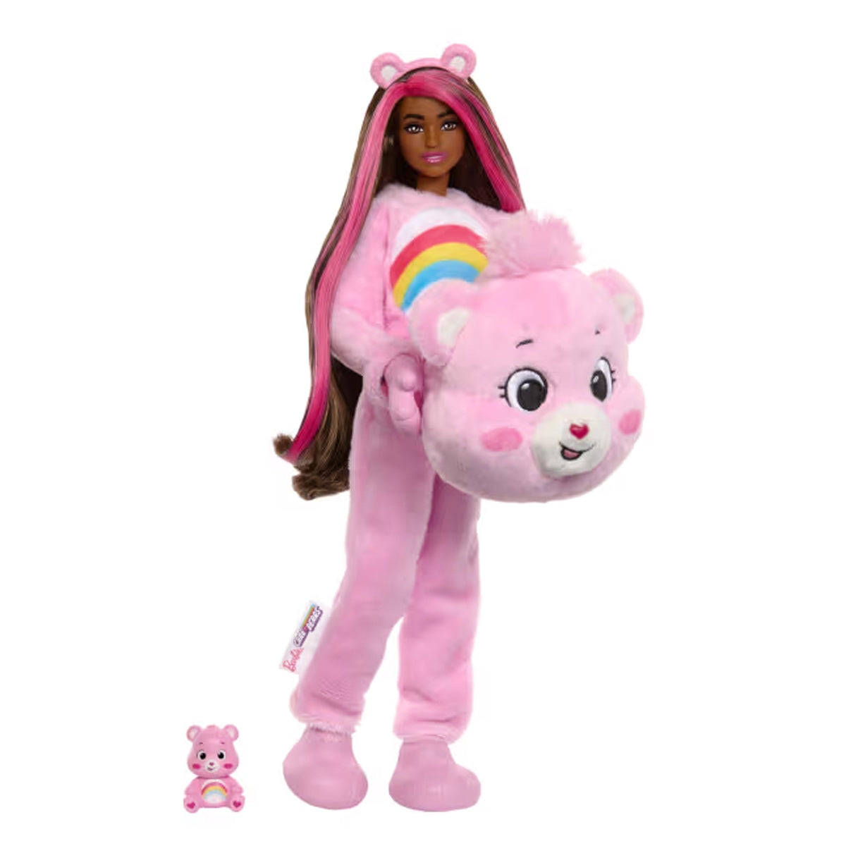 Barbie Cutie Reveal Barbie X Care Bears - Rosa